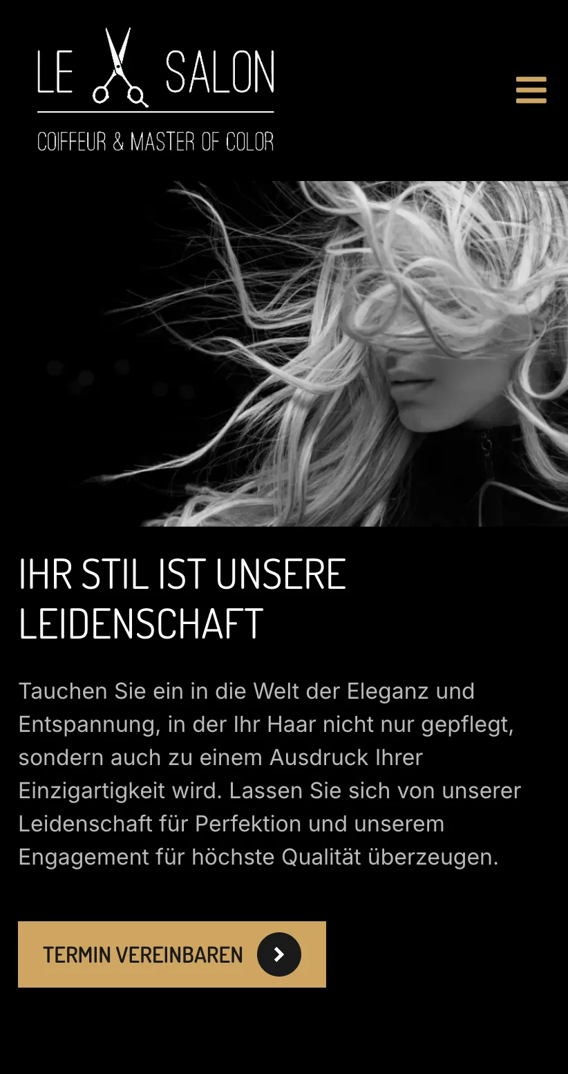 Mobile Ansicht Home